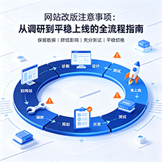 武威建站-网站改版注意事项：从调研到平稳上线的全流程指南
