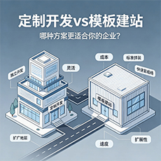 武威建站-定制开发vs模板建站:哪种方案更适合你的企业?