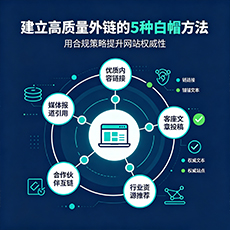 武威建站-建立高质量外链的5种白帽方法